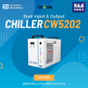 Original S&A Teyu Industrial Chiller CW5202 Dual Head Mesin Laser CO2